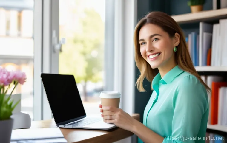 산업안전분야에서의 프리랜서 성공 사례 - **Prompt 2: Young Safety Engineer Innovating with AI & Robotics**
    "A brilliant female freelance ...
